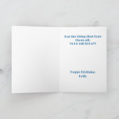 1970 Top Lijst Verjaardag Kaart (Binnen)