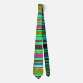  1970 Verticale Bold Stripe Necktie Stropdas (Voorkant)