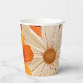 1970er Retro Gartenparty Papieren Bekers (Achterkant)