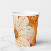 1970er Retro Gartenparty Papieren Bekers (Rechts)