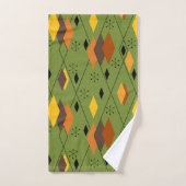 1970s Atomic Diamonds Bad Handdoek (Handdoek)
