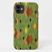 1970s Atomic Diamonds Case-Mate iPhone Case (Achterkant)