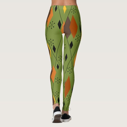 1970s Atomic Diamonds Leggings (Achterkant)