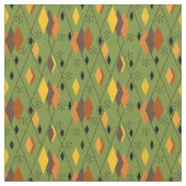 1970s Atomic Diamonds Stof (Close Up)