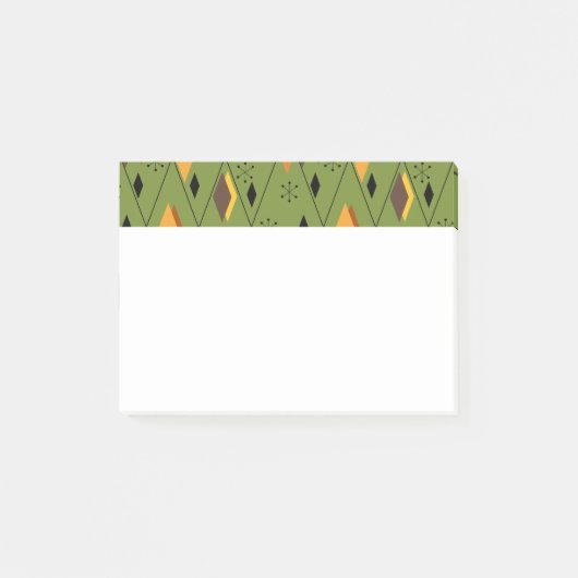 1970s Atoom Diamanten  Post-it® Notes (Voorkant)
