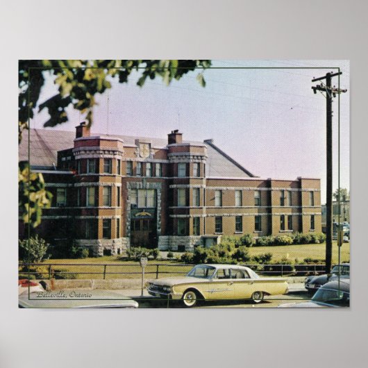 1970's Canada vintage travel Poster (Voorkant)