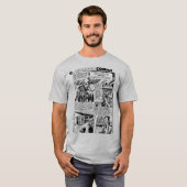 1970's HORROR Comics T-Shirt (Voorkant volledig)