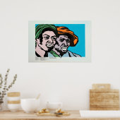 1970s Poster -Black Panther- Dekolonisatie Kunst (Keuken)