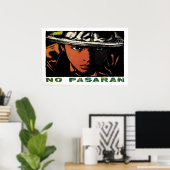 1970s Poster Black Panther - No Pasaran (Thuiskantoor)
