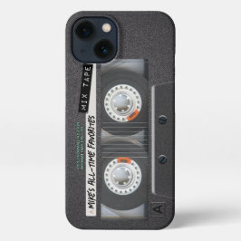 1970's Retro Cassette Mix Tape iPhone 13 Hoesje