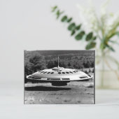 1970s Retro UFO Australian Outback Boerderij Briefkaart (Staand voorkant)