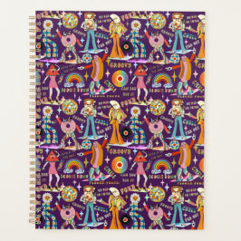 1970s Sticker Disco Planner