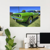 1971 340 'Cuda in HDR. Poster (Thuiskantoor)