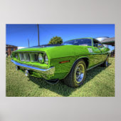 1971 340 'Cuda in HDR. Poster (Voorkant)