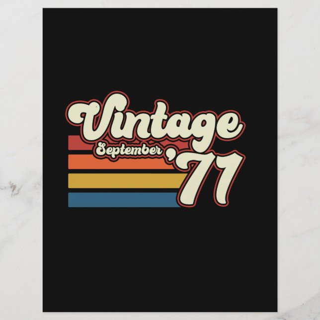  1971 50e verjaardag briefhoofd (Voorkant)