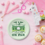 1971 50e verjaardag Golf Lover Papieren Bordje (Feest)