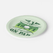 1971 50e verjaardag Golf Lover Papieren Bordje (Gekanteld)