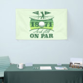 1971 50e verjaardag Golf Lover Spandoek (Beurs)