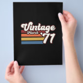 1971 50e verjaardag maart flyer (Hand)