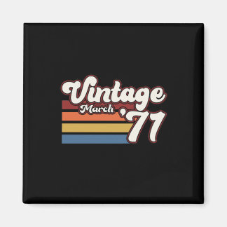 1971 50e verjaardag maart magneet