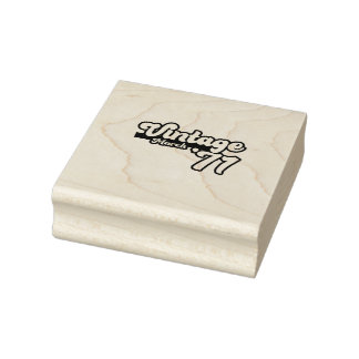 1971 50e verjaardag maart rubberstempel