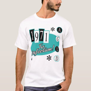 1971 50e verjaardag van de Mid Century Modern T-shirt