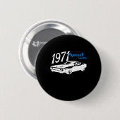1971 71 Satelliet 4 juli Amerikaans Ronde Button 5,7 Cm (Voorkant /achterkant)