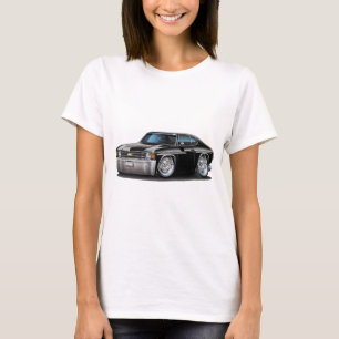 1971-72 Chevelle Black Car T-shirt