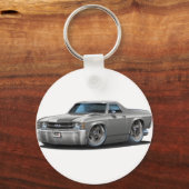 1971-72 El Camino Gray Truck Sleutelhanger (Voorkant)