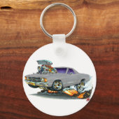 1971-72 El Camino Gray Truck Sleutelhanger (Voorkant)