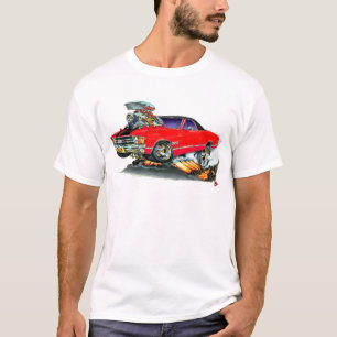 1971-72 El Camino Red-Black SS Truck T-shirt