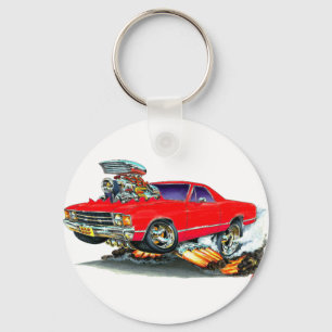 1971-72 El Camino Red Truck Sleutelhanger