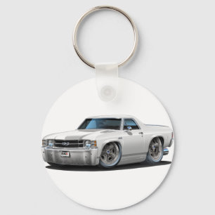 1971-72 El Camino White Truck Sleutelhanger