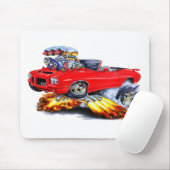 1971-72 GTO Red Convertible Muismat (Met muis)