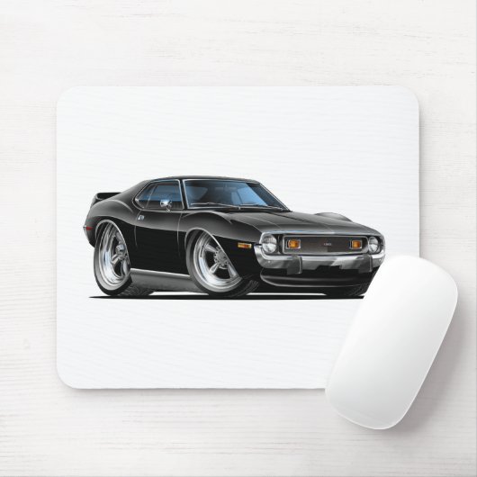 1971-72 Javelin Black Car Muismat (Met muis)