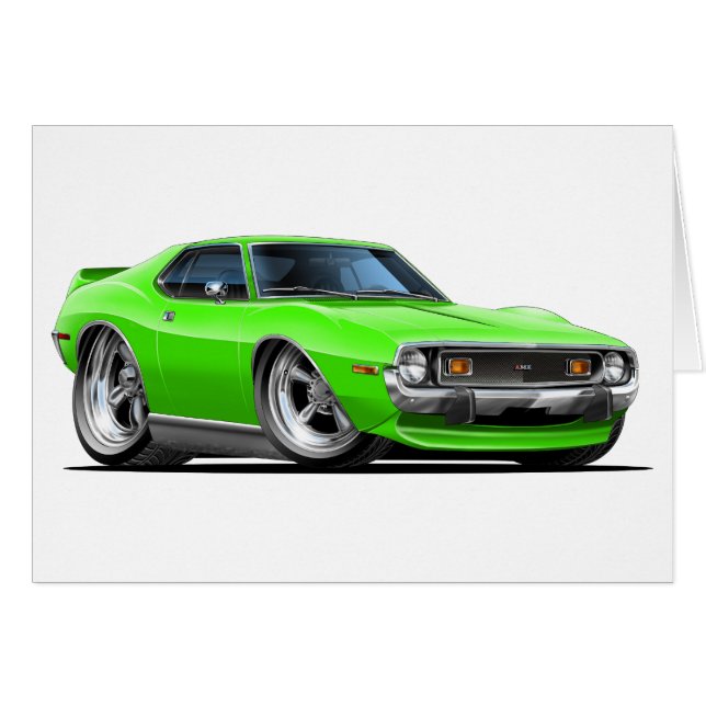 1971-72 Javelin Limoen (Voorkant Horizontaal)