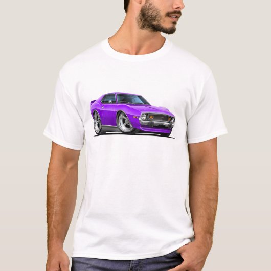 1971-72 Javelin Paarse auto T-shirt (Voorkant)