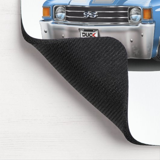 1971-72 Kaas Lt Blauw-Wit Converteerbaar Muismat (Hoek)