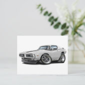 1971-72-lader - White-Black auto Briefkaart (Staand voorkant)