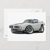 1971-72-lader - White-Black auto Briefkaart (Voorkant / Achterkant)