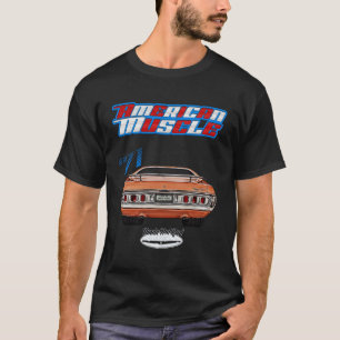 1971 Chargersuper Beehot Rodmusculus Carmagnumwedg T-shirt