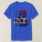 1971 Datsun 510 Trans Am TShirt (Design voorkant)