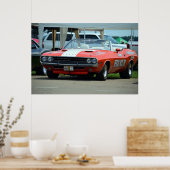1971 Dodge Challenger Pace car Poster (Keuken)