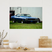 1971 Dodge Challenger R/T 440 sixpack Poster (Keuken)