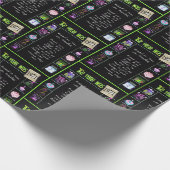 1971 Geboortejaar Trivia Cadeaupapier (Hoek)