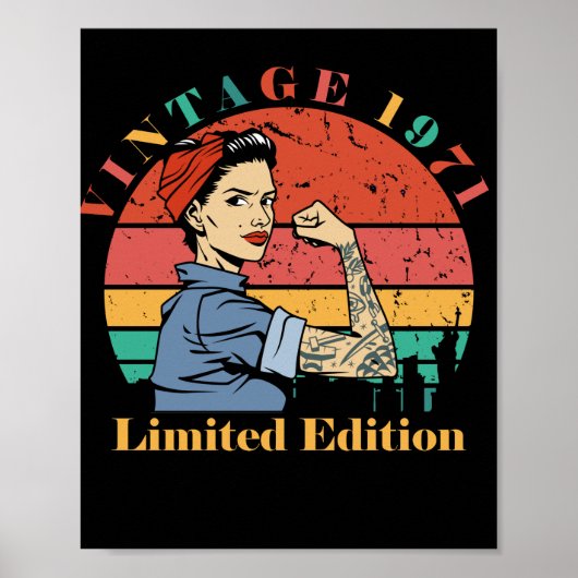  1971 Geboren in 1971 Poster (Voorkant)