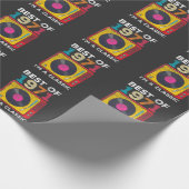 1971 Geboren op 50ste verjaardag Vinyls Classic M Cadeaupapier (Hoek)