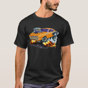 1971 Hemi Cuda Oranje auto T-shirt