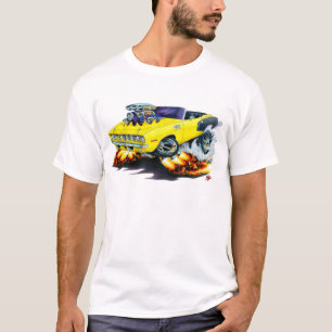 1971 Hemi Cuda Yellow Convertible T-shirt