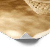 1971 Hippie Chick - Kunstafdrukken Poster (Hoek)